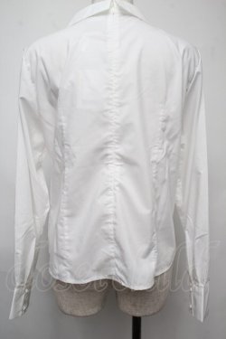 画像2: F&A / サイドカラーシャツ  白 S-25-08-02-003-LO-BL-HR-ZS