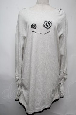 画像1: NieR Clothing / NieRちゃんカットソー  白 S-25-08-02-004-PU-TO-HR-ZS