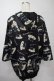画像2: NieR Clothing / 転写パーカー  黒 S-25-08-02-040-PU-TO-HR-ZS (2)