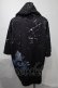 画像2: NieR Clothing / 転写パーカー  黒 S-25-08-02-041-PU-TO-HR-ZS (2)