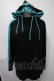 画像1: NieR Clothing / バイカラープルオーバー  黒ｘブルー S-25-08-02-048-PU-TO-HR-ZS (1)