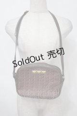 Q-pot. / チョコレートショルダーバッグ  ブラウン S-25-08-04-001-QP-BG-AS-ZS