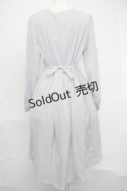 画像2: axes femme POETIQUE / フィッシュテールガウンワンピース  グレー S-25-08-04-048-AX-OP-HR-ZS
