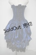 ATELIER PIERROT / コルセットスカート  青 S-25-08-04-057-EL-SK-AS-ZS
