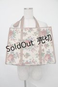 axes femme / ジャガードトートバッグ  オフ S-25-08-04-008-AX-BG-HR-ZS