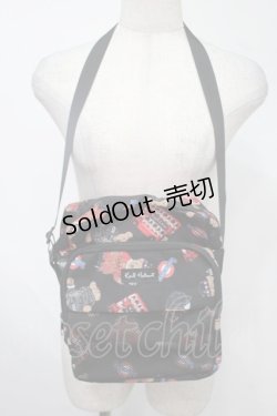 画像1: Karl Helmut / カールくんショルダーバッグ  黒 S-25-08-04-002-EL-BG-AS-ZS