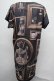 画像2: abilletage / FrameシリーズTシャツワンピース（Big frame）  黒 S-25-08-04-024-GO-OP-HR-ZS (2)
