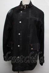 h.ANARCHY / デニムジャケット  黒 S-25-08-04-029-HN-CO-AS-ZS