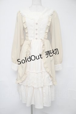 画像1: axes femme kawaii / オリビアワンピース  イエロー S-25-08-04-032-AX-OP-HR-ZS