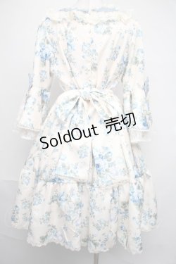 画像2: axes femme kawaii / アンティークローズ柄ワンピース  アイボリー S-25-08-04-040-AX-OP-AS-ZS