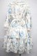画像2: axes femme kawaii / アンティークローズ柄ワンピース  アイボリー S-25-08-04-040-AX-OP-AS-ZS (2)