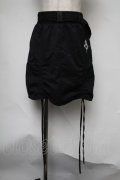 NieR Clothing / ギャザータイトスカート  黒 S-25-08-05-059-PU-SK-HR-ZS