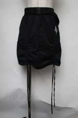 NieR Clothing / ギャザータイトスカート  黒 S-25-08-05-059-PU-SK-HR-ZS