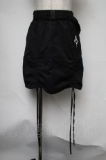 画像1: NieR CLOTHING / ギャザータイトスカート  黒 S-25-08-05-059-PU-SK-HR-ZT354 (1)