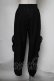 画像2: NieR Clothing / ジップカーゴパンツ  黒 S-25-08-05-060-PU-PA-HR-ZS (2)