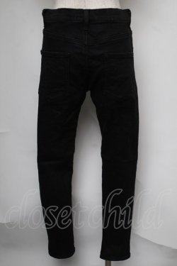 画像2: CavariA / ダメージデニムパンツ 42 黒 S-25-08-05-063-PU-PA-AS-ZS