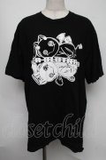 NieR Clothing / プリントTシャツ  黒 S-25-08-05-014-PU-TO-HR-ZS