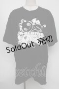 NieR Clothing / プリントTシャツ  黒 S-25-08-05-014-PU-TO-HR-ZY