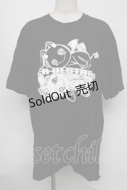 画像1: NieR Clothing / プリントTシャツ  黒 S-25-08-05-014-PU-TO-HR-ZY