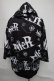 画像2: NieR Clothing / 転写パーカー  黒ｘ白 S-25-08-05-024-PU-TO-HR-ZS (2)