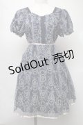 axes femme / フロッキーワンピース  紺 S-25-08-05-037-AX-OP-HR-ZS