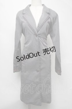 画像1: axes femme / デニムカーディガン  グレー S-25-08-05-039-AX-TO-HR-ZI