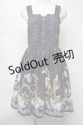 axes femme kawaii / ジュエリースターズワンピース  紺 S-25-08-05-043-AX-OP-HR-ZS