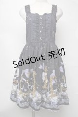 axes femme kawaii / ジュエリースターズワンピース  紺 S-25-08-05-043-AX-OP-HR-ZS