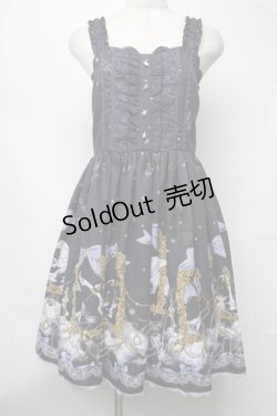 画像1: axes femme kawaii / ジュエリースターズワンピース  紺 S-25-08-05-043-AX-OP-HR-ZS