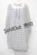 axes femme kawaii / チェックワンピース  黒ｘ白 S-25-08-05-044-AX-OP-HR-ZS