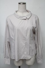 F&A / サイドカラーシャツ  ライトグレー S-25-08-05-005-LO-BL-HR-ZS