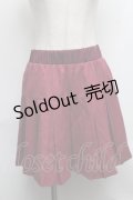 Blue rouge / ジャガードスカート  ボルドー S-25-08-07-052-CA-SK-AS-ZS