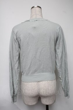 画像2: axes femme / ビジューボタンカーディガン  グリーン S-25-08-07-008-AX-TO-AS-ZS