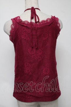 画像2: axes femme / タンクトップ  ワイン S-25-08-07-016-AX-TO-HR-ZS