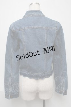 画像2: LIZ LISA / レースアップデニムジャケット  ブルー S-25-08-07-019-LO-JA-HR-ZS