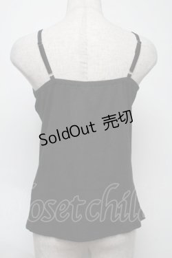 画像2: axes femme / タンクトップ  黒 S-25-08-07-023-AX-TO-HR-ZS