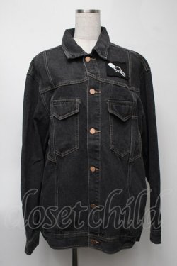 画像1: NieR Clothing / デニムジャケット  グレー S-25-08-07-025-PU-JA-AS-ZS