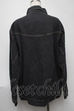 画像2: NieR Clothing / デニムジャケット  グレー S-25-08-07-025-PU-JA-AS-ZS