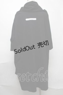 画像2: alice auaa / タートルネックドレープカットソー  黒 S-25-08-07-031-AA-TO-HR-ZS