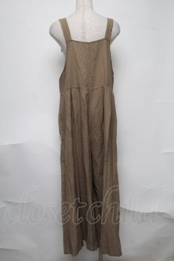 画像2: NieR Clothing / ベルトストラップジャンパースカート  カーキ S-25-08-07-037-PU-OP-AS-ZS