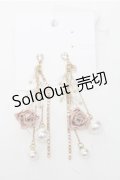 axes femme / ローズビジューイヤリング   S-25-08-08-001-AX-AC-AS-ZS