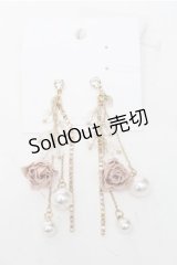 axes femme / ローズビジューイヤリング   S-25-08-08-001-AX-AC-AS-ZS