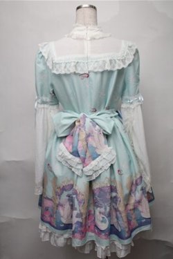 画像2: DOLL PARADIS / スワンワンピース  ミント S-25-08-08-047-LO-OP-AS-ZS