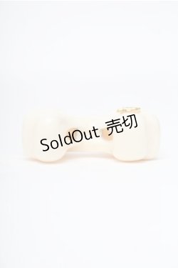 画像3: Q-pot. / ボーンリボンパーツ  オフ S-25-08-08-006-QP-ZA-AS-ZS