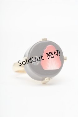 画像1: Q-pot. / ストロベリーチョコレートリング   S-25-08-08-008-QP-AC-AS-ZS