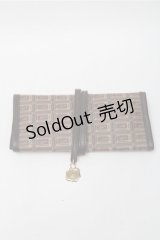Q-pot. / アクセサリーケース  ブラウン S-25-08-08-012-QP-ZA-AS-ZS