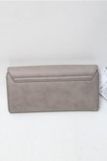 画像2: axes femme / バラ刺繍長財布  グレージュ S-25-08-08-013-AX-ZA-AS-ZTK025 (2)