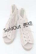 axes femme / レースアップブーサン L ピンク S-25-08-08-014-AX-SH-AS-ZS