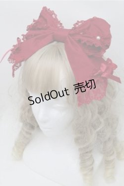 画像1: Angelic Pretty / Dolly Pearlカチューシャ  赤 S-25-08-08-019-AP-AC-AS-ZS