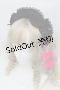 Angelic Pretty / Teatimeフリルカチューシャ  黒 S-25-08-08-020-AP-AC-AS-ZS